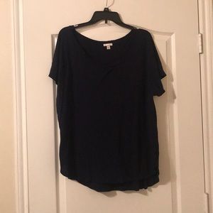 Gap Navy Blue Short Sleeve Shirt